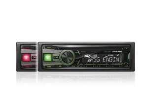 cd-receiver-usb-ipod-controller-cde-192r-red-and-green-front